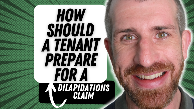 How should a tenant prepare for a dilapidations claim