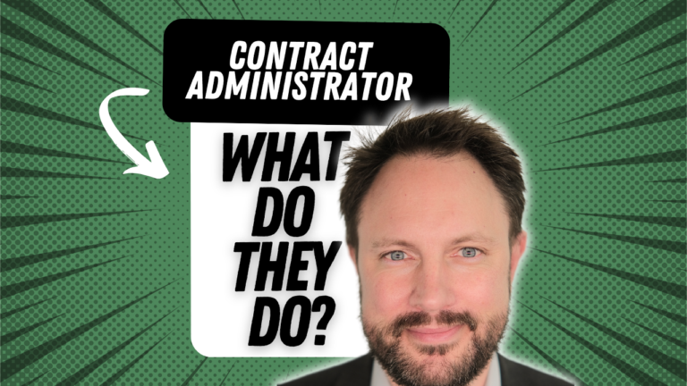 Contract administration - What do they do?