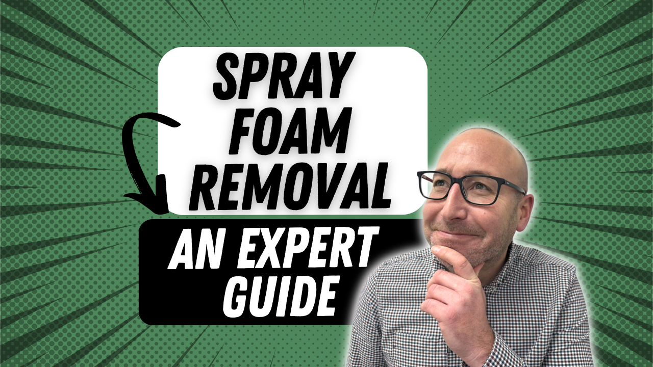 spray foam removal
